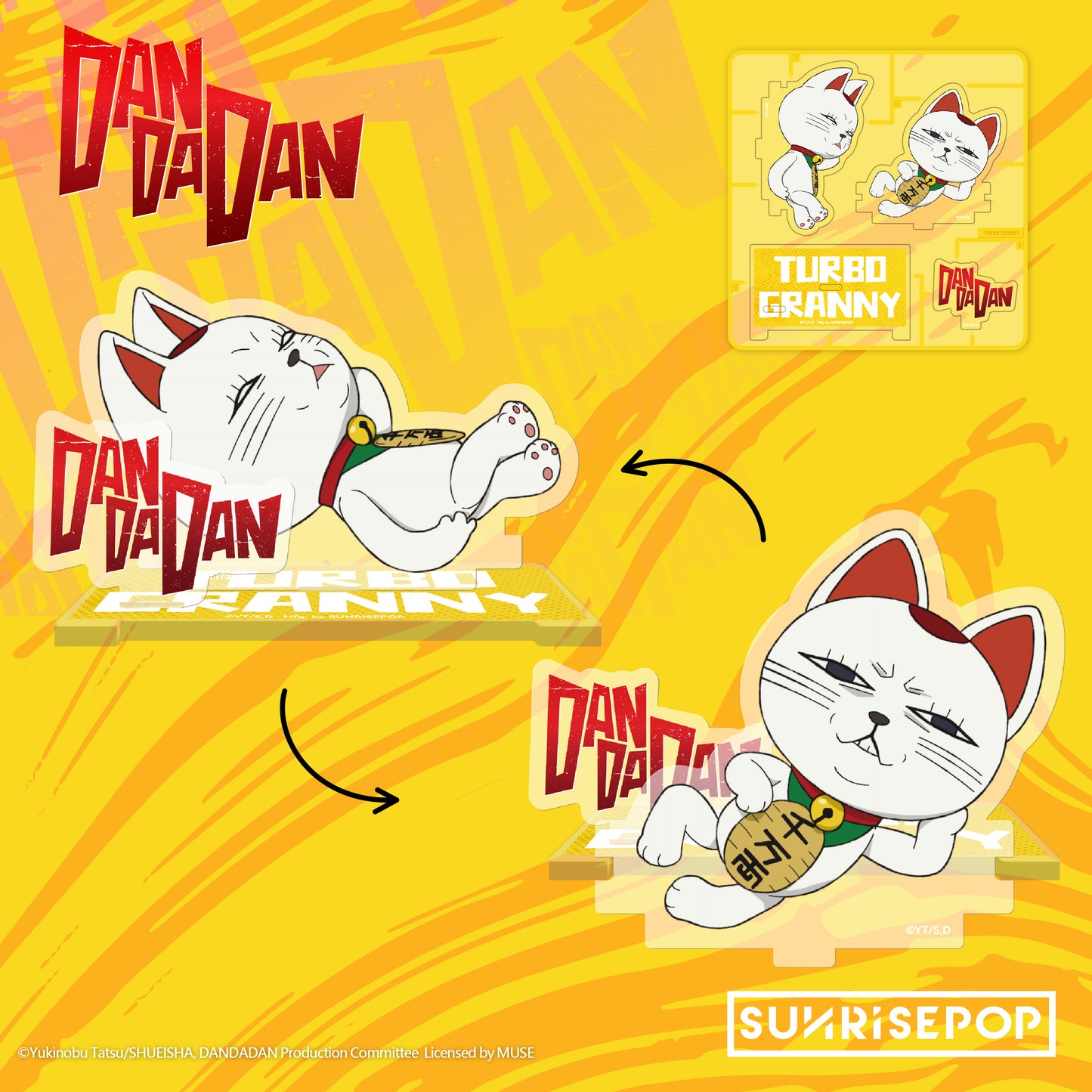 DAN DA DAN - Acrylic Standee 03 - Turbo Granny A
