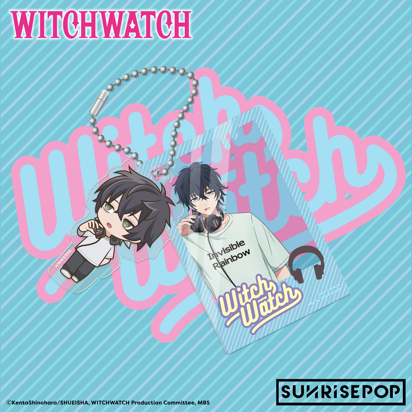 Witch Watch - Acrylic Keyring