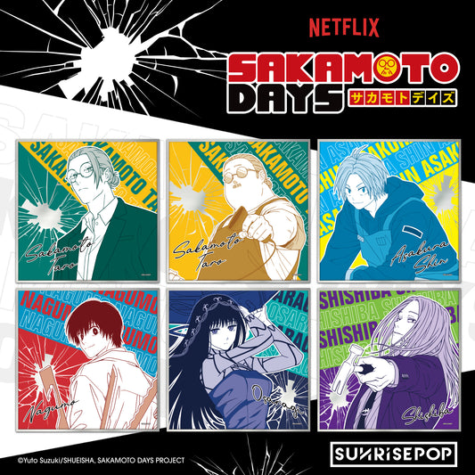 Sakamoto Days - Coloured Paper - 6 Styles (1 Style/Pcs)