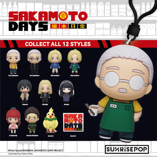 Sakamoto Days - Bag Clip - 12 Styles