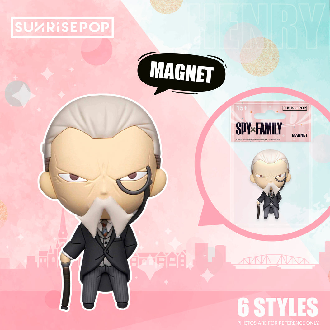 SPYxFAMILY - Henry 3D FOAM MAGNET