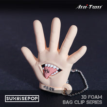 Load image into Gallery viewer, JUJUTSU KAISEN 3D Foam Bag Clip - Hand of Yuji
