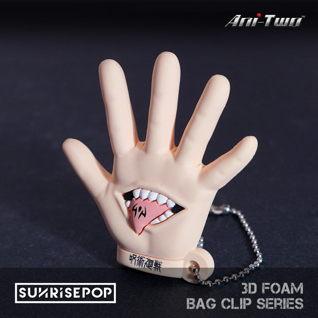 JUJUTSU KAISEN 3D Foam Bag Clip - Hand of Yuji