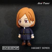 Load image into Gallery viewer, JUJUTSU KAISEN 3D FOAM FIGURAL MAGNET - NOBARA KUGISAKI
