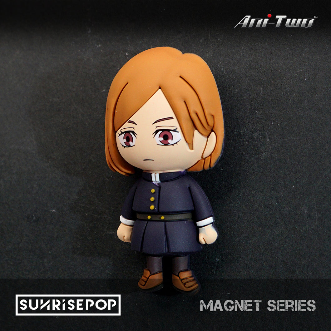 JUJUTSU KAISEN 3D FOAM FIGURAL MAGNET - NOBARA KUGISAKI