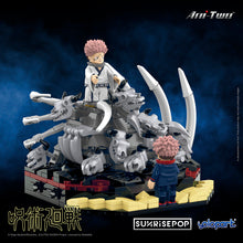 Load image into Gallery viewer, JUJUTSU KAISEN SMALL SCENE BRICKS (SUKUNA+YUJI)
