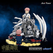 Load image into Gallery viewer, JUJUTSU KAISEN SMALL SCENE BRICKS (SUKUNA+YUJI)
