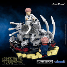 Load image into Gallery viewer, JUJUTSU KAISEN SMALL SCENE BRICKS (SUKUNA+YUJI)
